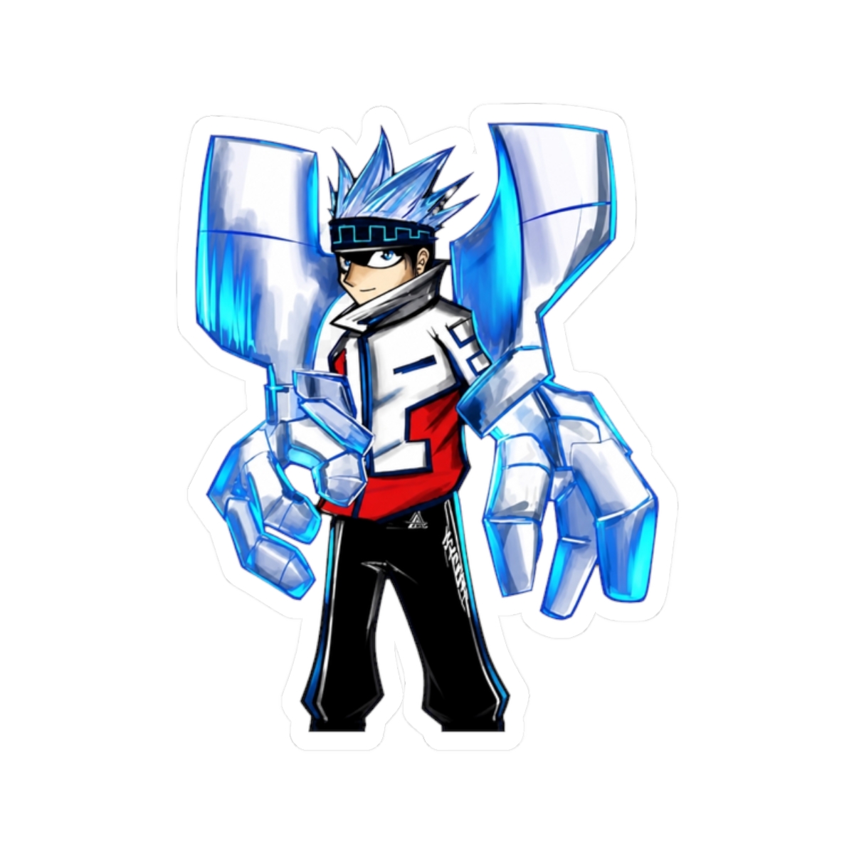 horo horo horoken usui the shaman king Sticker - alternate angle 3, merchandise