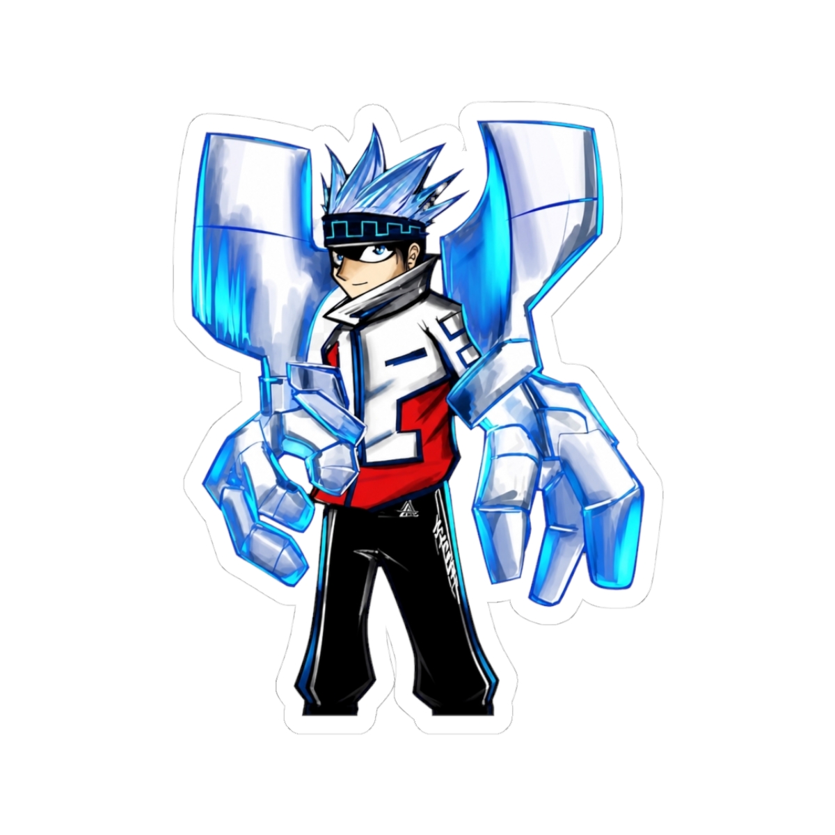 horo horo horoken usui the shaman king Sticker