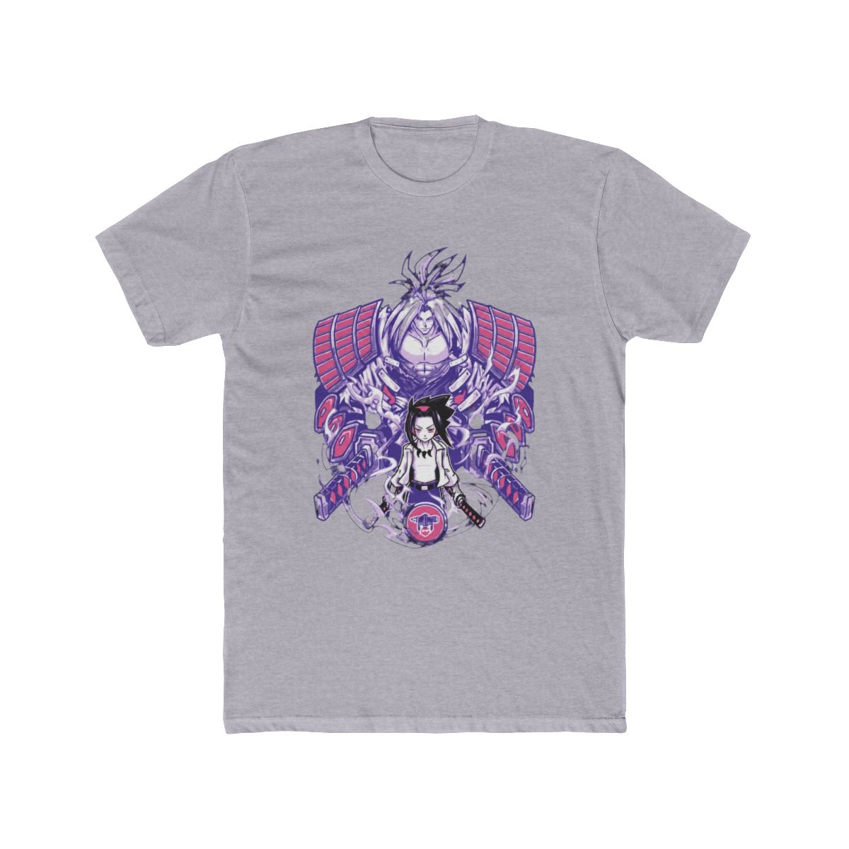 Yoh Asakura Amidamaru Shaman King Anime Graphic T Shirt - alternate angle 5, merchandise