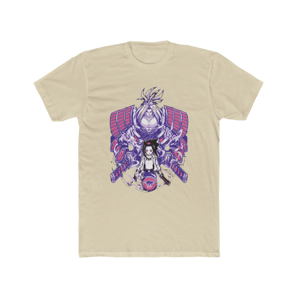 Yoh Asakura Amidamaru Shaman King Anime Graphic T Shirt - alternate angle 4, merchandise