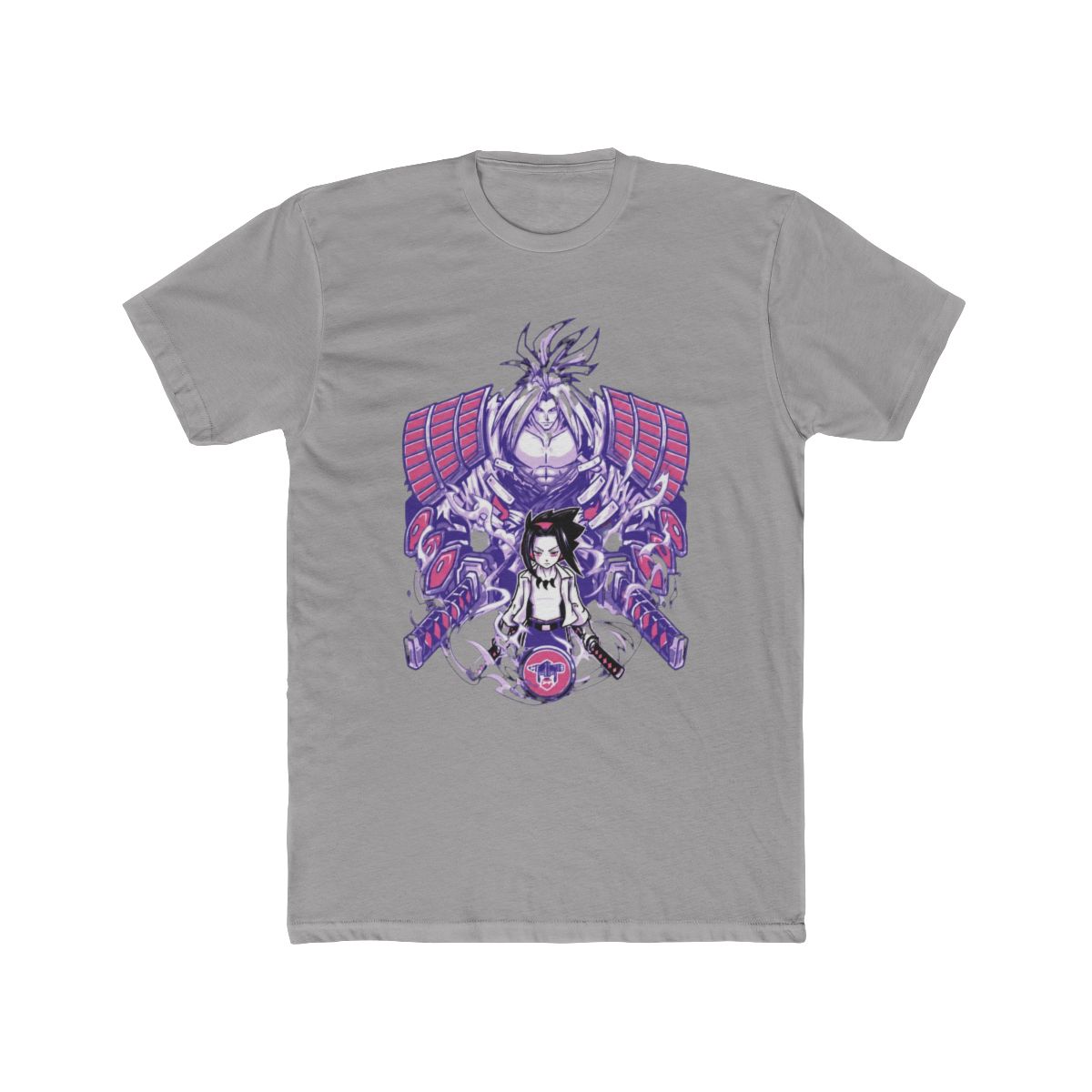 Yoh Asakura Amidamaru Shaman King Anime Graphic T Shirt - alternate angle 2, merchandise
